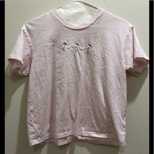 Girls pink top